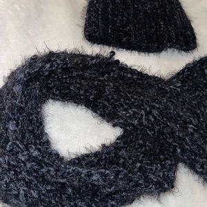 Scarf and beanie set